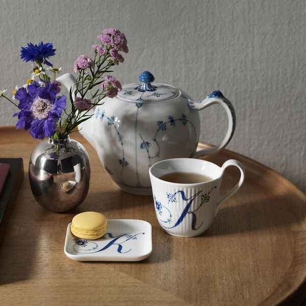 Alphabet mugg K, Royal Copenhagen