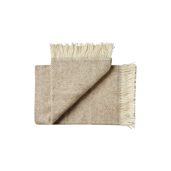 Fanø Throw, 00119 birch sand Fanø Throw, 00119 birch sand, Silkeborg Uldspinderi