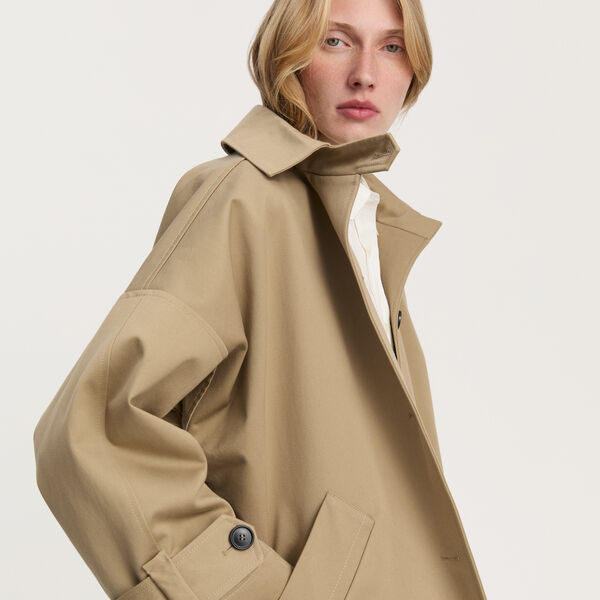 Jo Coat Twill, classic khaki, Aiayu