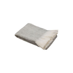 Pl&auml;d, light grey, NATURES Collection