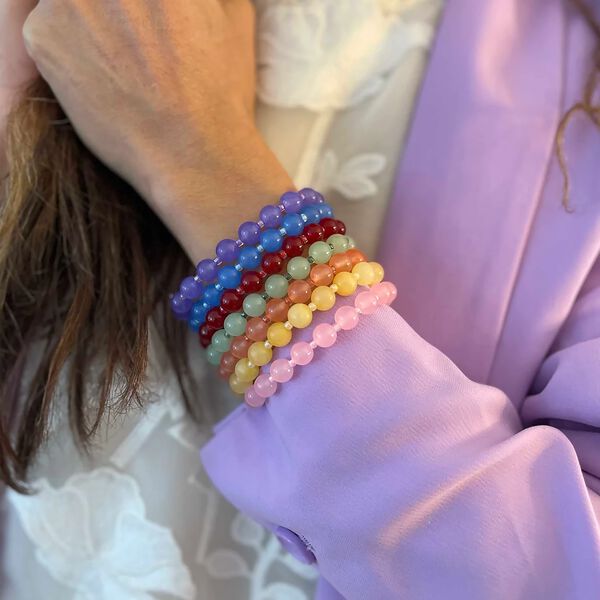 Jasmine small bracelet, blue, Nuni Copenhagen