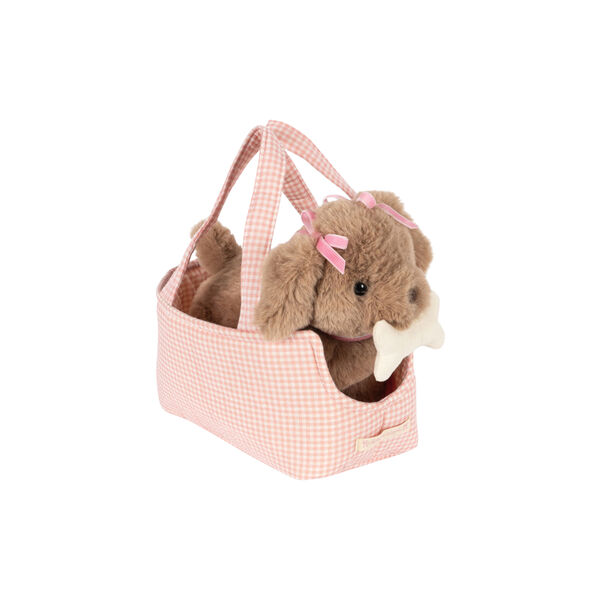 Maude Puppy, pink check, Konges Sløjd