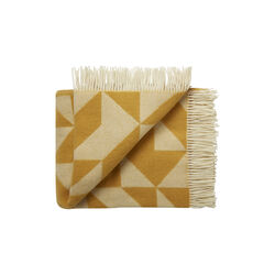 Twist a Twill Throw, 01176 corn yellow, Silkeborg Uldspinderi