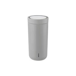 To Go Click termosmugg 0,4 L, soft light grey, Stelton