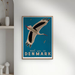 Meet You in Denmark, Poster & Frame