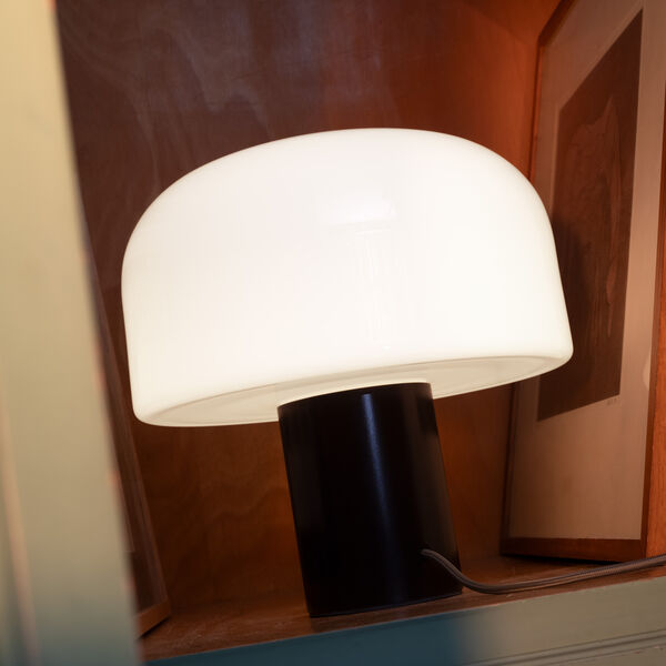 Bellhop Glass Table Lamp, cioko, Flos