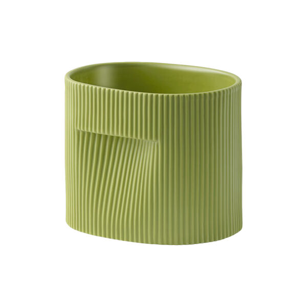 Ridge Planter moss green, Muuto