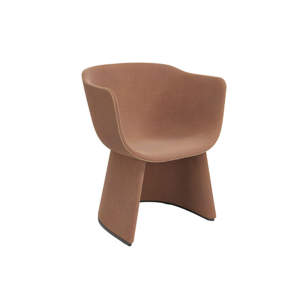 Monolit&trade; CM231 lounge chair with leather piping, Fritz Hansen