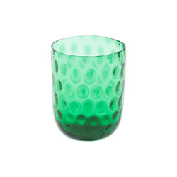 Danish Summer Small Drops glas, green, Kodanska