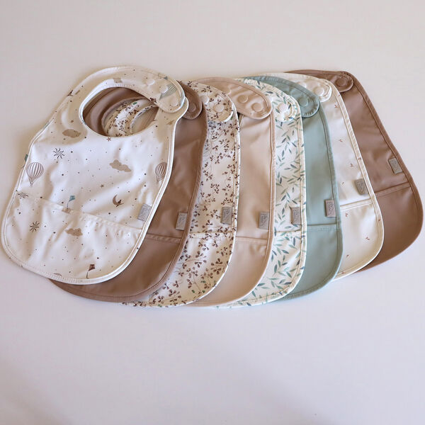 Haklapp med ficka 2-pack, dreamland, Cam Cam Copenhagen