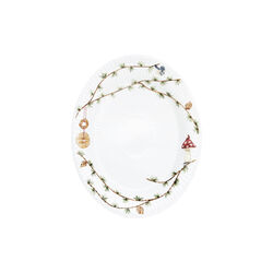 Hammershøi Christmas ovalt fat, Kähler