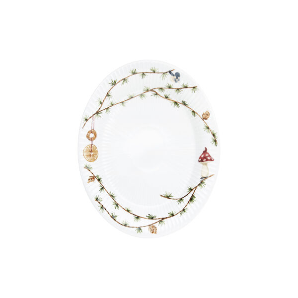 Hammershøi Christmas ovalt fat Hammershøi Christmas ovalt fat, Kähler