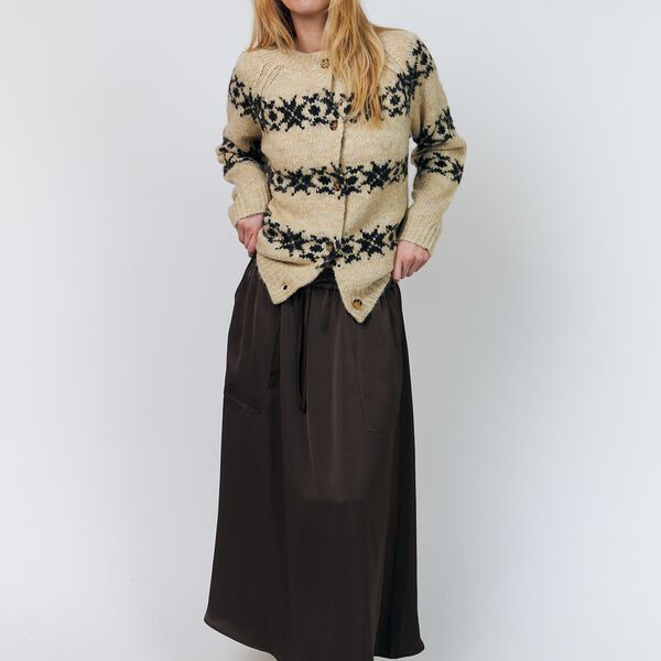 PadovaLL Cardigan Knit LS, creme, Lollys Laundry