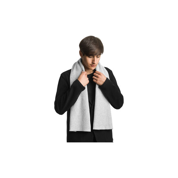 Pleece Short Scarf, light grey, Design House Stockholm