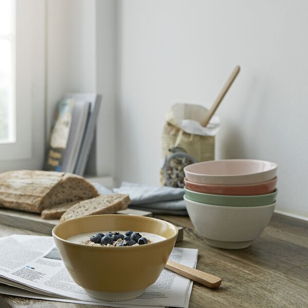 Colorit skål Ø 14 cm, yellow, Knabstrup Keramik