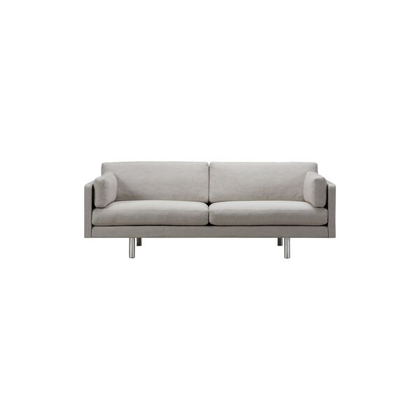 EJ220 100 2-seater Sofa 100 cm Cushions, Chincilla 7757/13, Fredericia Furniture