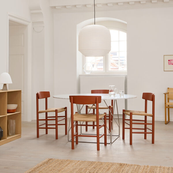 J39 Mogensen Chair, herritage red/natural J39 Mogensen Chair, herritage red/natural, Fredericia Furniture