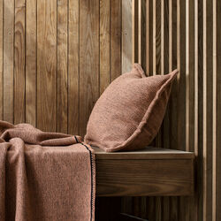 PICNIC kudde, coral, Røros Tweed