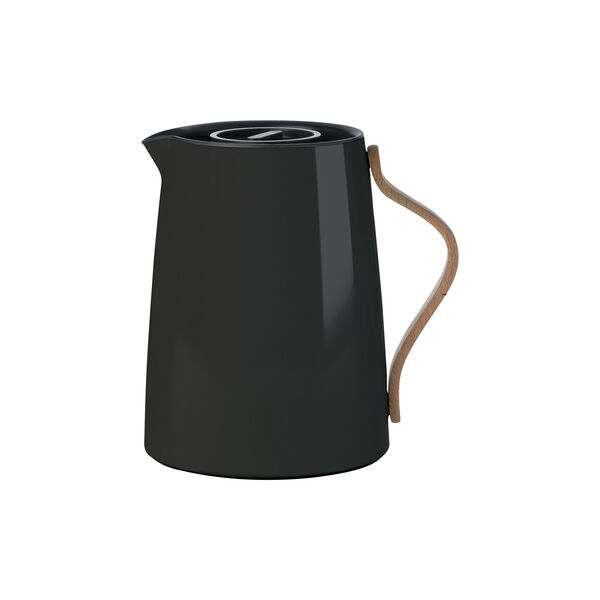 Emma te-termoskanna, black Emma te-termoskanna, black, Stelton