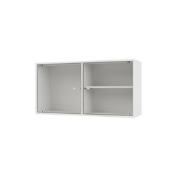RIPPLE I Vitrine Cabinet, 01 white, Montana Furniture