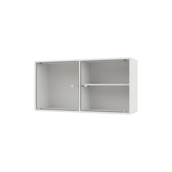 RIPPLE I Vitrine Cabinet, 01 white, Montana Furniture