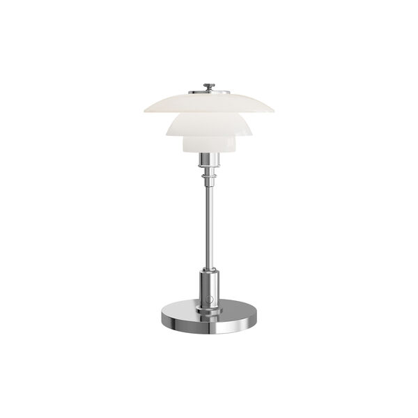 PH 1/1 Portable Lamp, high lustre chrome plated, Louis Poulsen