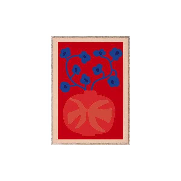 The Red Vase Poster, Paper Collective