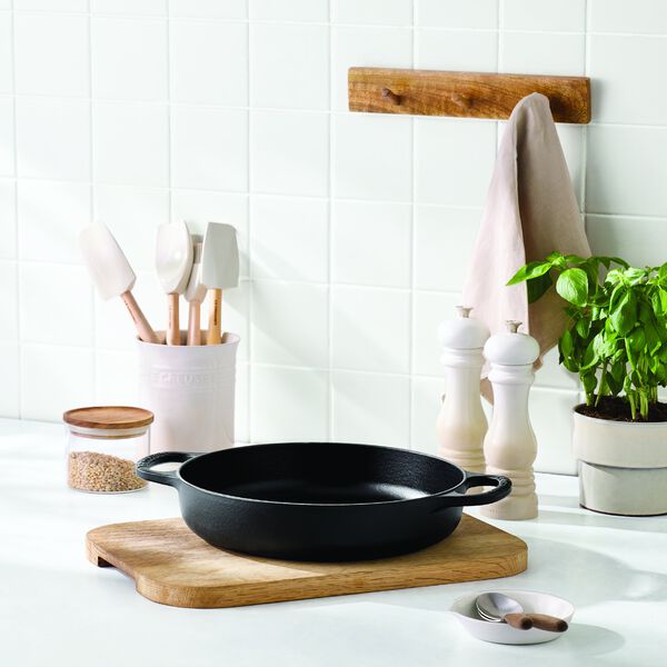 Everyday gjutj&auml;rn stekpanna 28 cm, matte black, Le Creuset