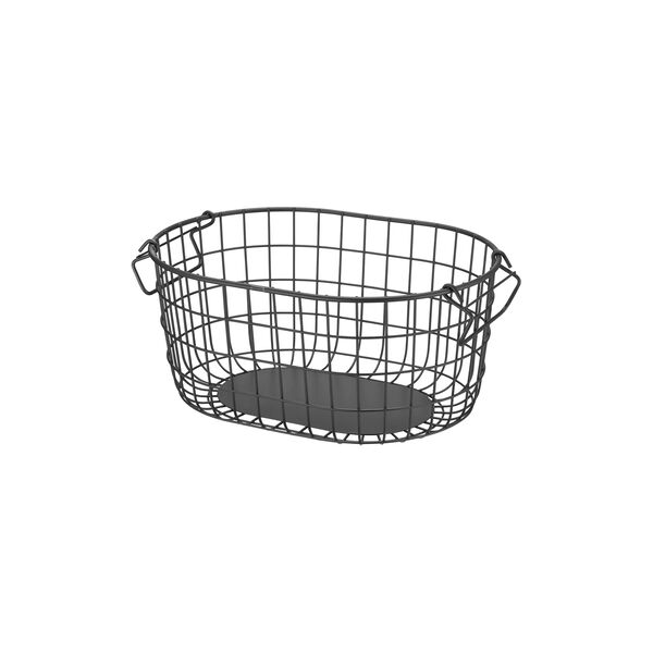 KAGO Storage basket Round M, anthracite, Blomus