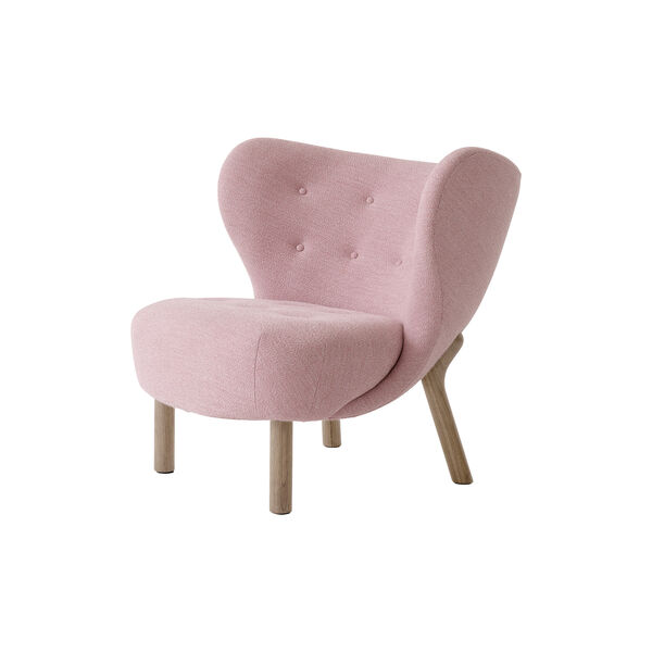 Little Petra VB1 Lounge Chair & Pouf ATD1, Eriture 0640/oiled oak, &Tradition