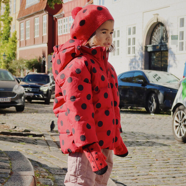 Ladybug Beret, barbados cherry Ladybug Beret, barbados cherry, Konges Sløjd