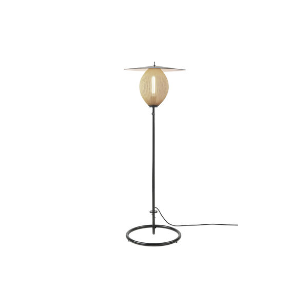 Satellite Outdoor Floor Lamp, cream white semi mat, GUBI