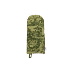Moomin oven glove Mysterious Forest, green, Moomin Arabia