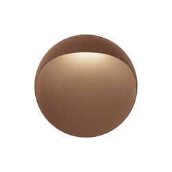 Flindt vägglampa M, corten, Louis Poulsen