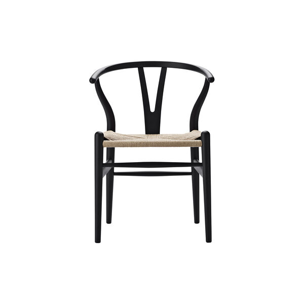 CH24 Y-stolen matbordsstol, soft black CH24 Y-stolen matbordsstol, soft black, Carl Hansen & Søn