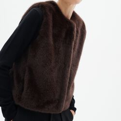 ZABELLEIW WAISTCOAT, chocolate brown, InWear