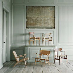 CH24 Y-stolen matbordsstol, s&aring;pbehandlad ek/natur, Carl Hansen & S&oslash;n
