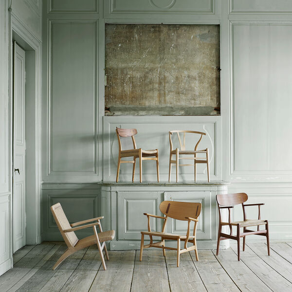 CH24 Y-stolen matbordsstol, s&aring;pbehandlad ek/natur, Carl Hansen & S&oslash;n