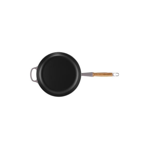 Signature gjutj&auml;rn stekpanna med tr&auml;handtag &Oslash; 28 cm, flint, Le Creuset