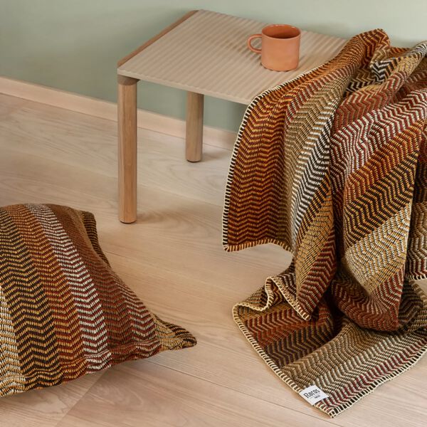 FRI Cushion, stubble field, Røros Tweed