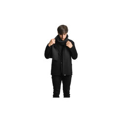 Pleece halsduk, svart Pleece halsduk, svart, Design House Stockholm