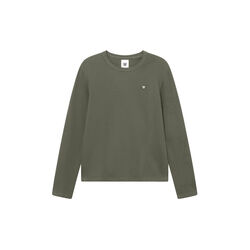 WWAce LS Tee, grape leaf, Wood Wood