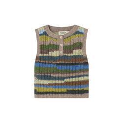 Talvar Knit Vest, multicolour boy, MarMar Copenhagen