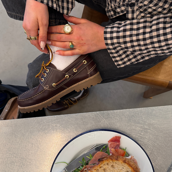 RUDDER-X Boat Shoes, brown, phenumb copenhagen