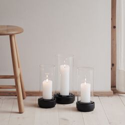 Stelton ljuslykta, black, Stelton