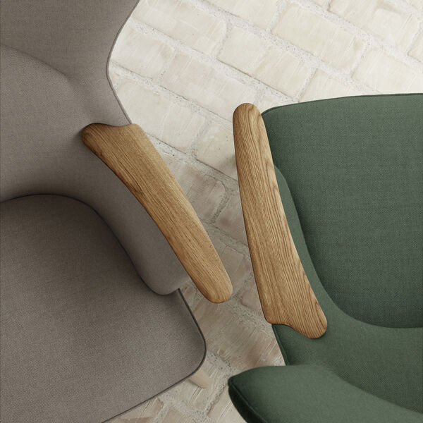 CH78 Mama Bear loungestol, umber 68280, Carl Hansen & Søn