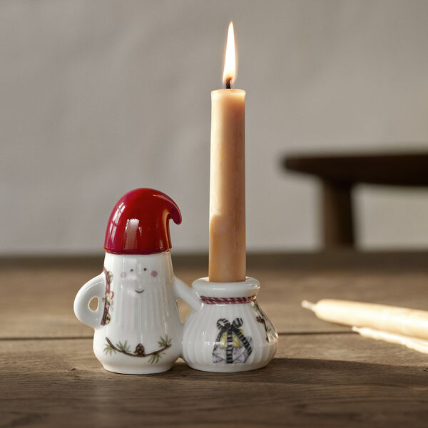 Hammershøi Christmas ljusstake Nissefar, Kähler