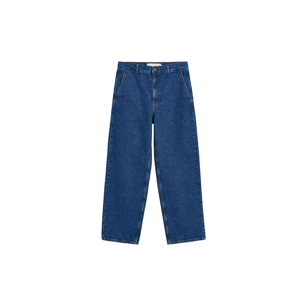 Carlo Midwaist Wide Jeans, mid blue, Aiayu
