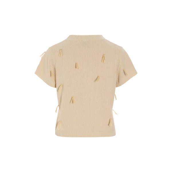 Kamitto kort&auml;rmad blus med fransar, bast, BITTE KAI RAND