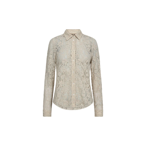 MMKether Lace Sequin Shirt, summer sand, MOS MOSH